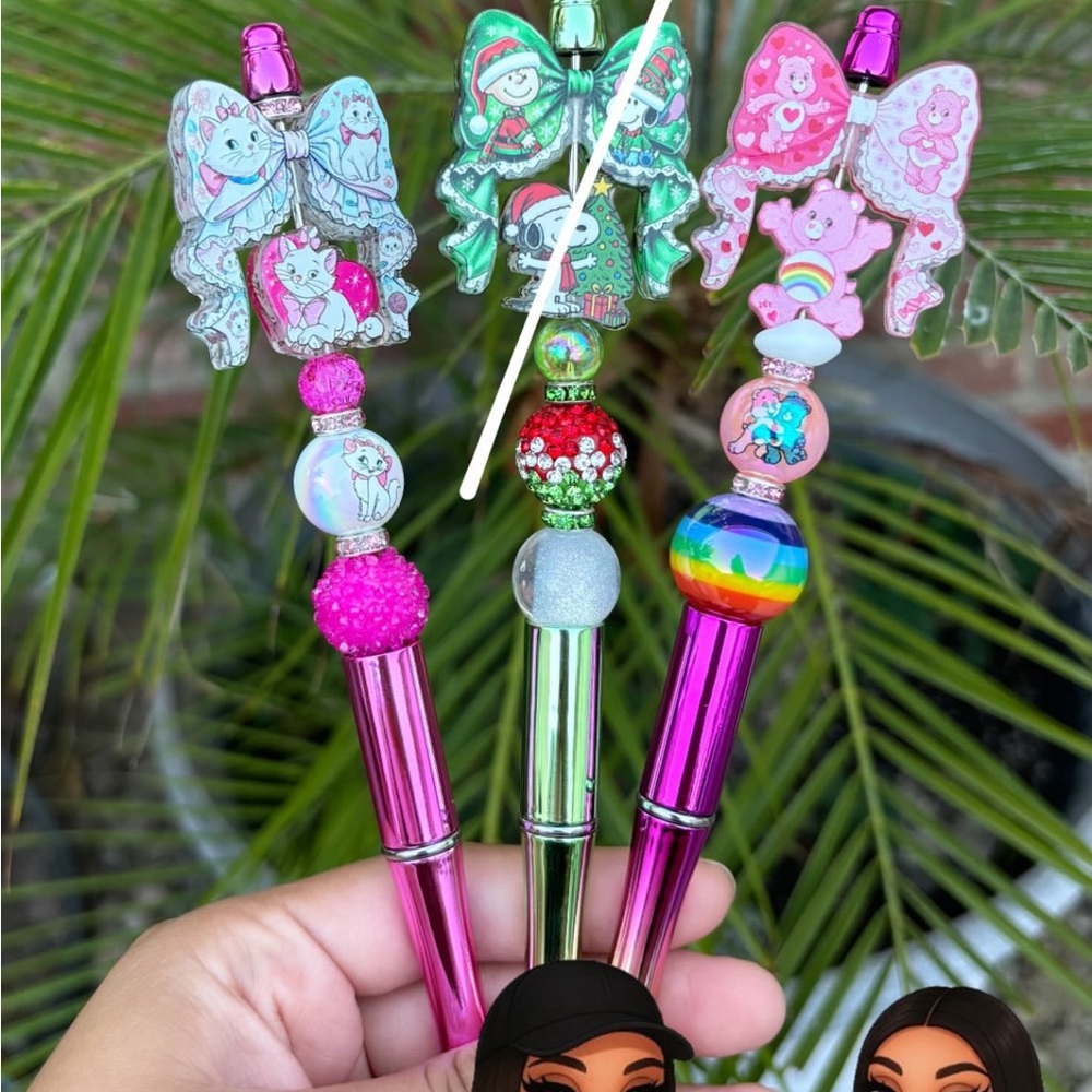 Cartoon character focal writing pens